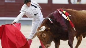 Una corrida de toros en la Feria de San Isidro. 