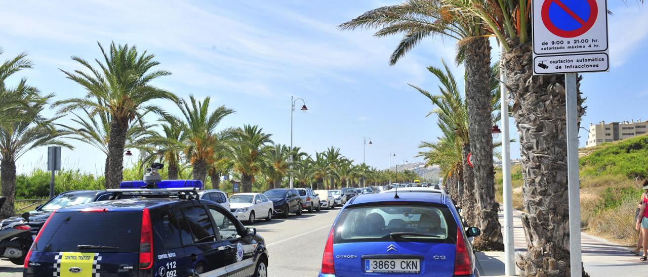 Sorpresa en la playa de Arenales: 0 multas