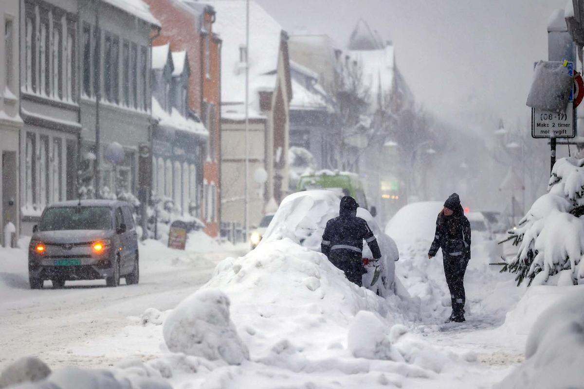 Ola de frio Polar en Europa