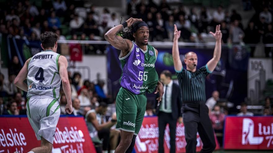 Kameron Taylor firma el pase del Unicaja a los cuartos de la BCL (76-80)