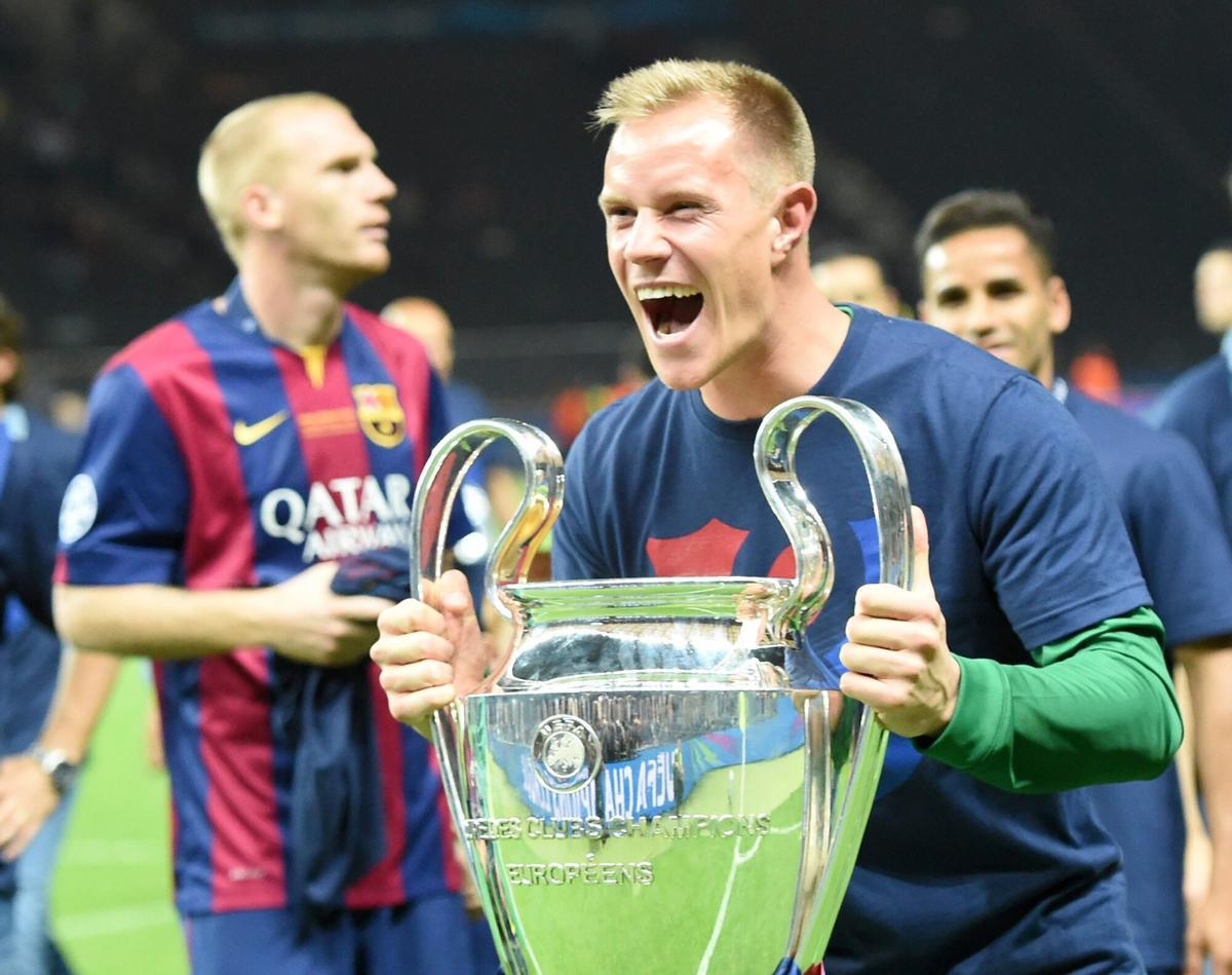 La Champions de 2015, el gran título de Ter Stegen con el Barça