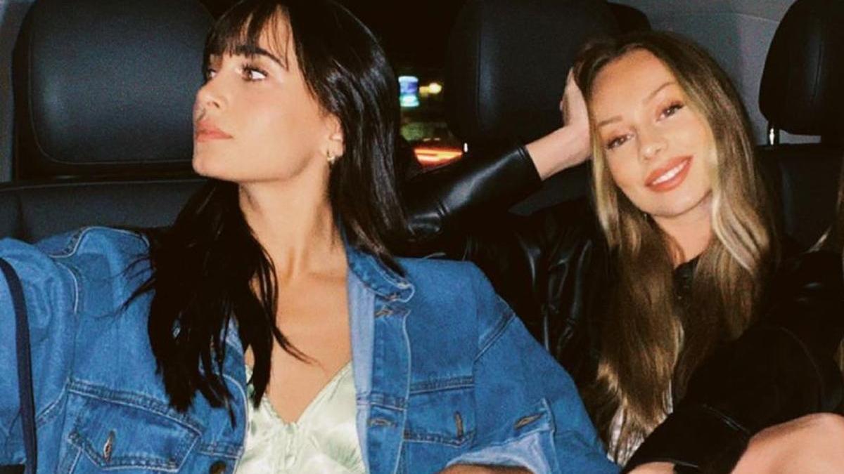 Aitana y Ester Expósito de fiesta en Madrid