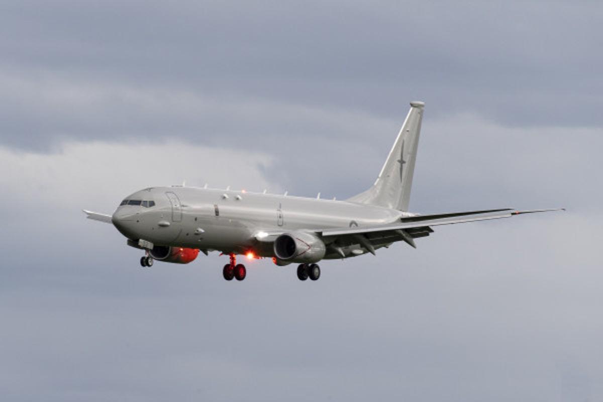 El P 8A Poseidon, el avión desplegado por Nueva Zelanda para la búsqueda