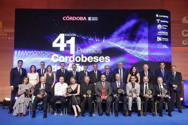 La gala de entrega de la 41ª edición de los Cordobeses del Año, en imágenes