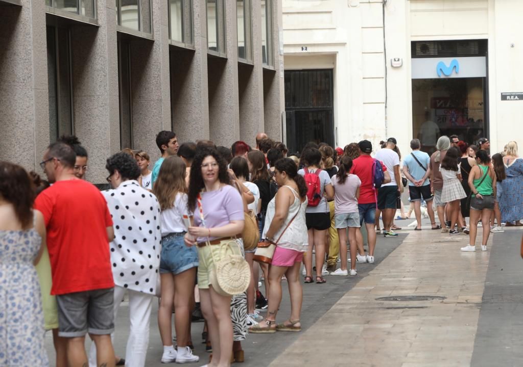 Colas para visitar la exposición de Stranger Things en València