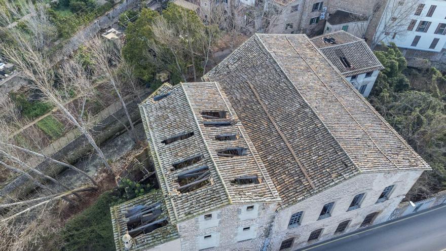 Patrimonio en Mallorca: La Fàbrica Nova de Sóller acelera su deterioro con el derrumbe del techo