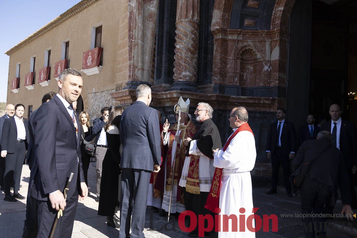 Visita de los reyes de España a Caravaca (explanada de la Basílica)