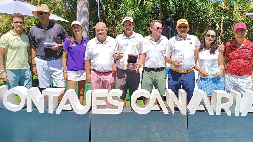 Antonio Badiola, vencedor ‘scratch’ del Torneo Montajes Canarias de golf