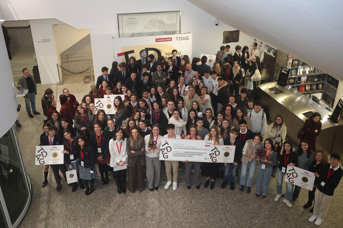 Foto de grupo becas Fundación Barrie