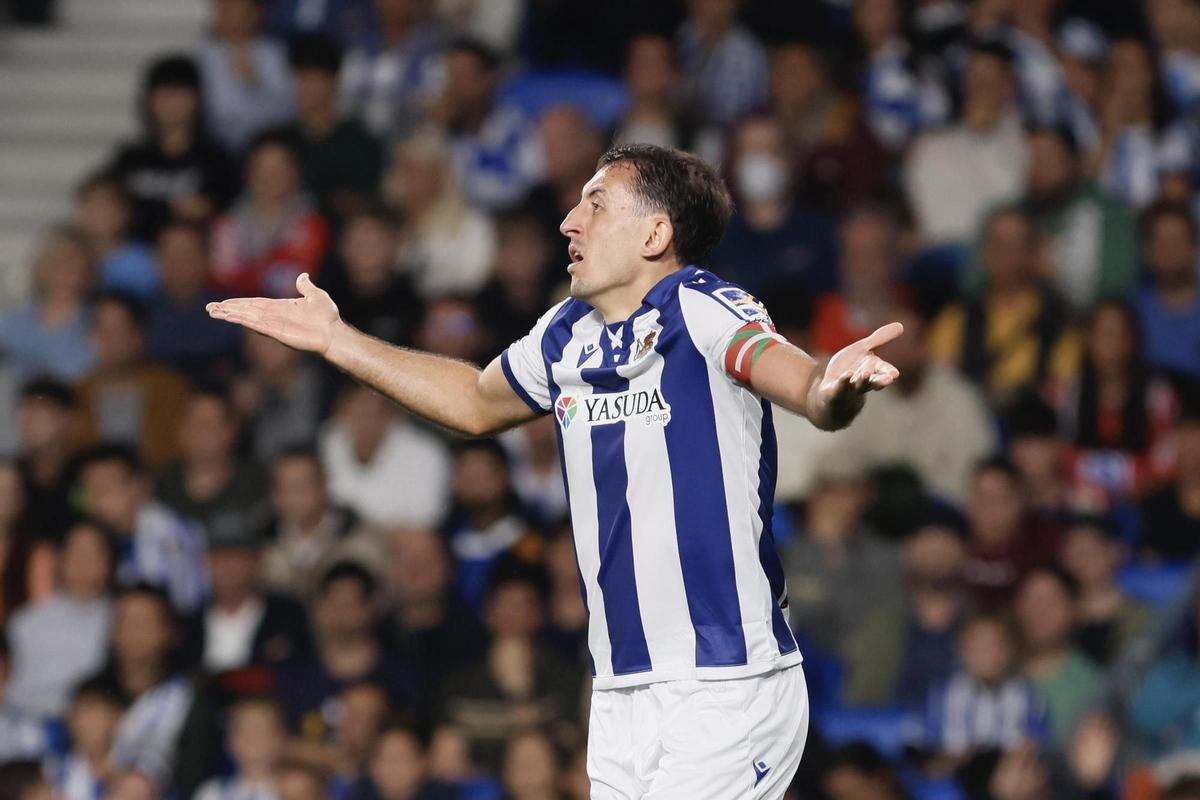 Oyarzabal, capitán de la Real Sociedad