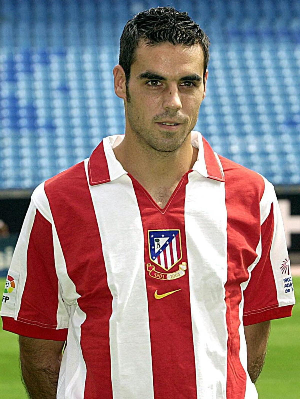 Álvaro Novo, en el Atlético de Madrid.