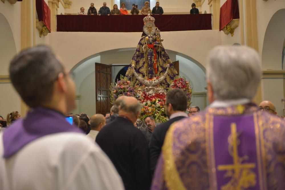 La Fuensanta llega a la Catedral