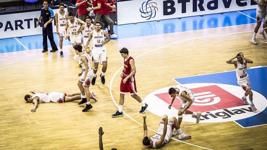 España sub16, con tres canteranos del Unicaja, plata en el Europeo Cadete