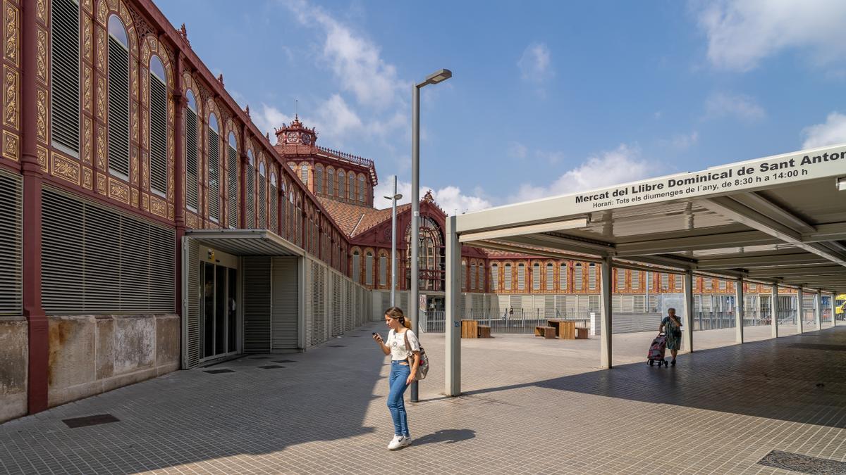 El mercado de Sant Antoni, en Barcelona.