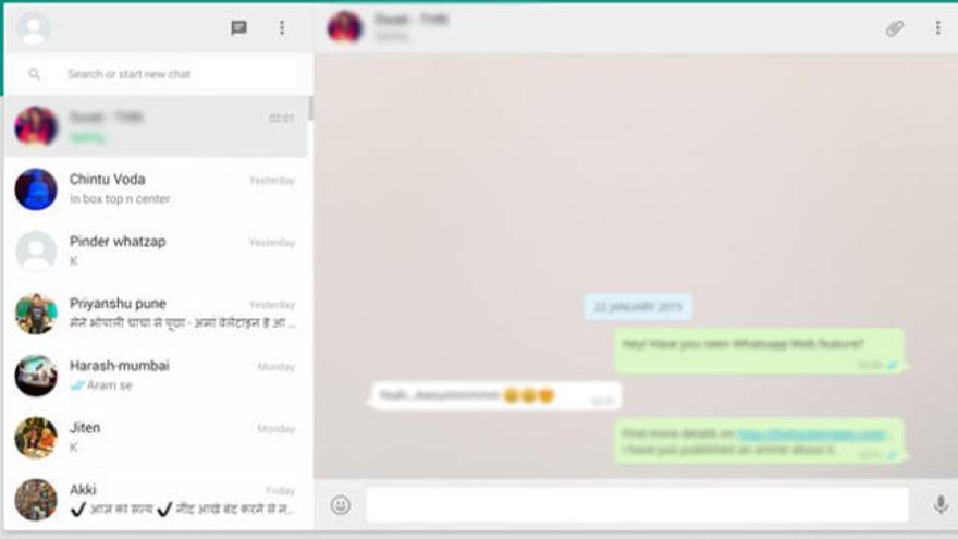 WhatsApp Web: Així s&#039;envien missatges des de l&#039;ordinador