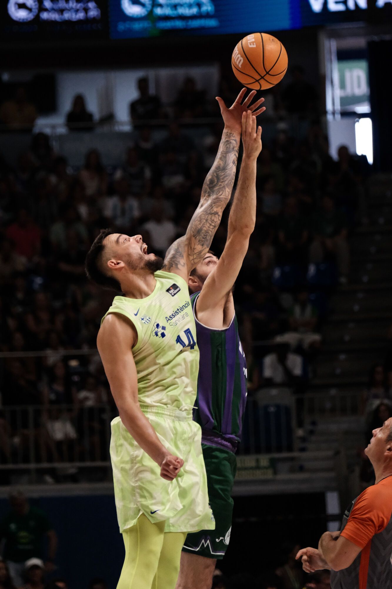 Tercer partido de los cuartos de final ACB I Unicaja - Málaga