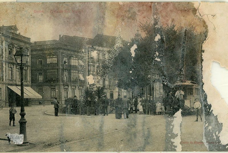 La evolución de Gijón a través de las postales