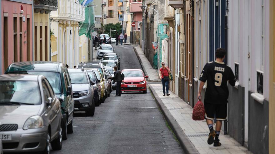 Calle Santiago, situada en el barrio de El Toscal, en Santa Cruz de Tenerife.