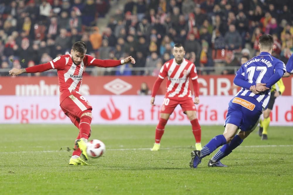 Les imatges del Girona - Alabès de Copa del Rei