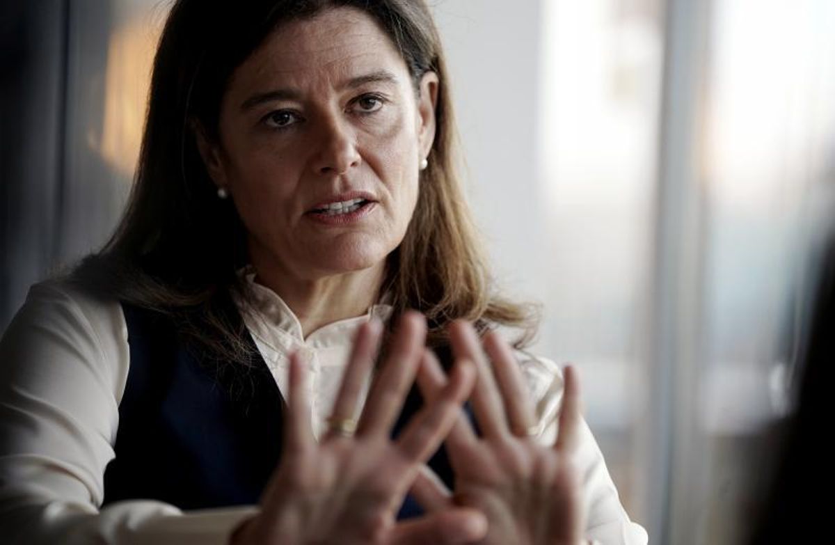 González durante una parte de la entrevista con 'activos'.