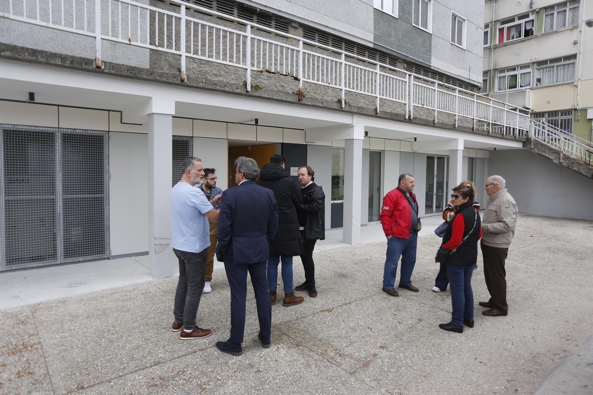 Visita a las instalaciones del centro García Sabell tras su reforma