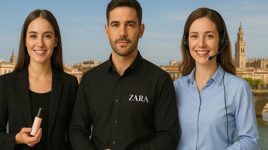 Ofertas de empleo en Sevilla, Málaga y Huelva: Zara, HMX Cosmética y Gevekom abren vacantes con grandes beneficios