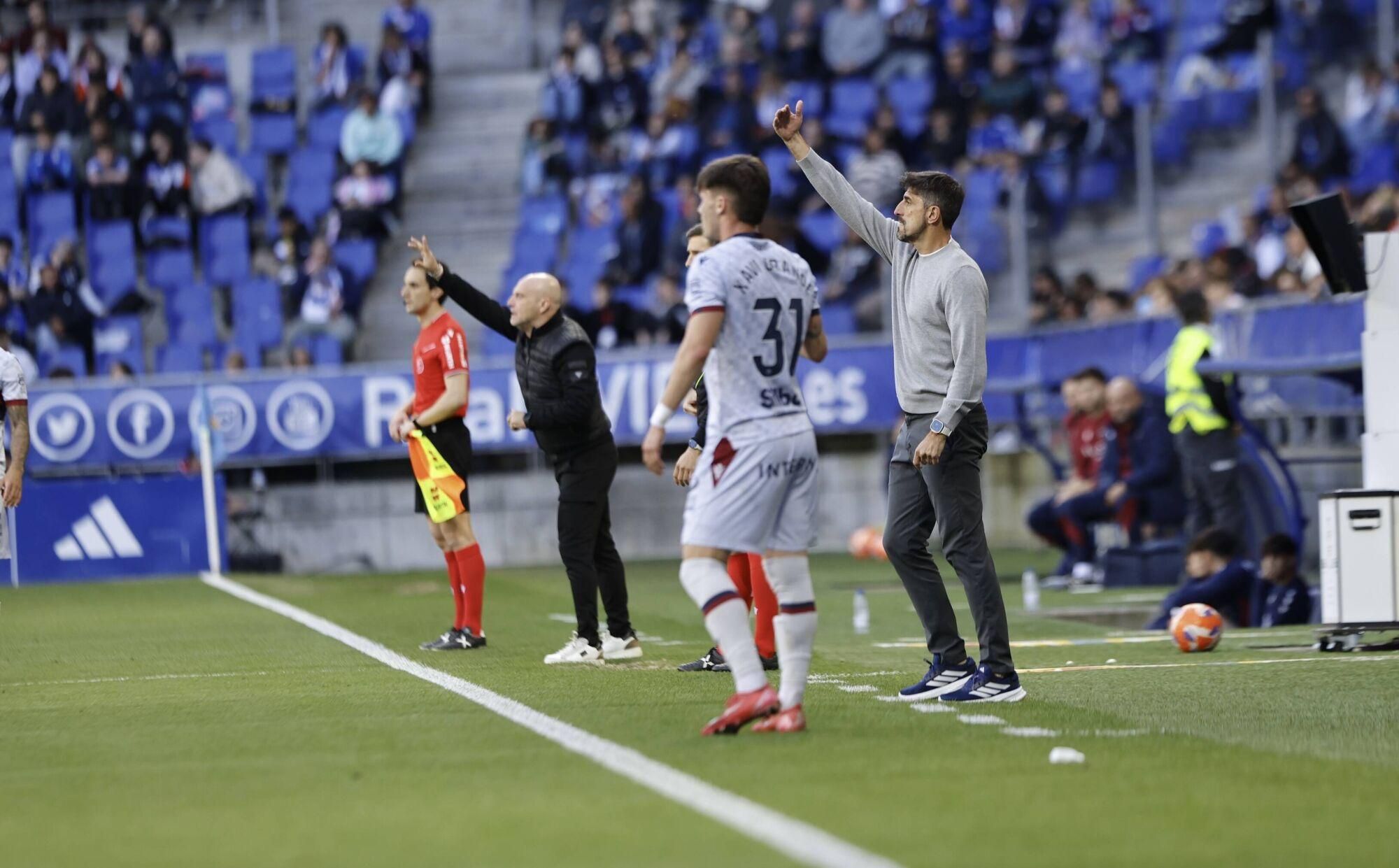 Así fue el partido entre el Oviedo y el Levante
