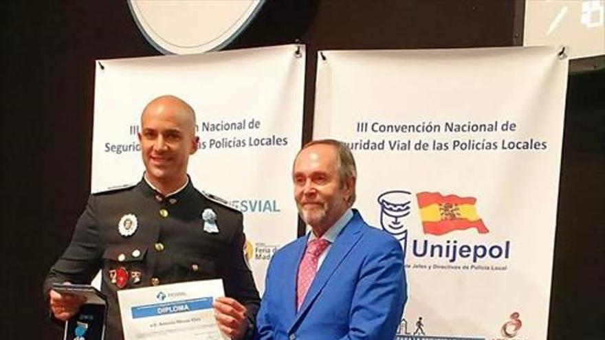 Antonio Mesas, Medalla de Oro a la Seguridad Vial