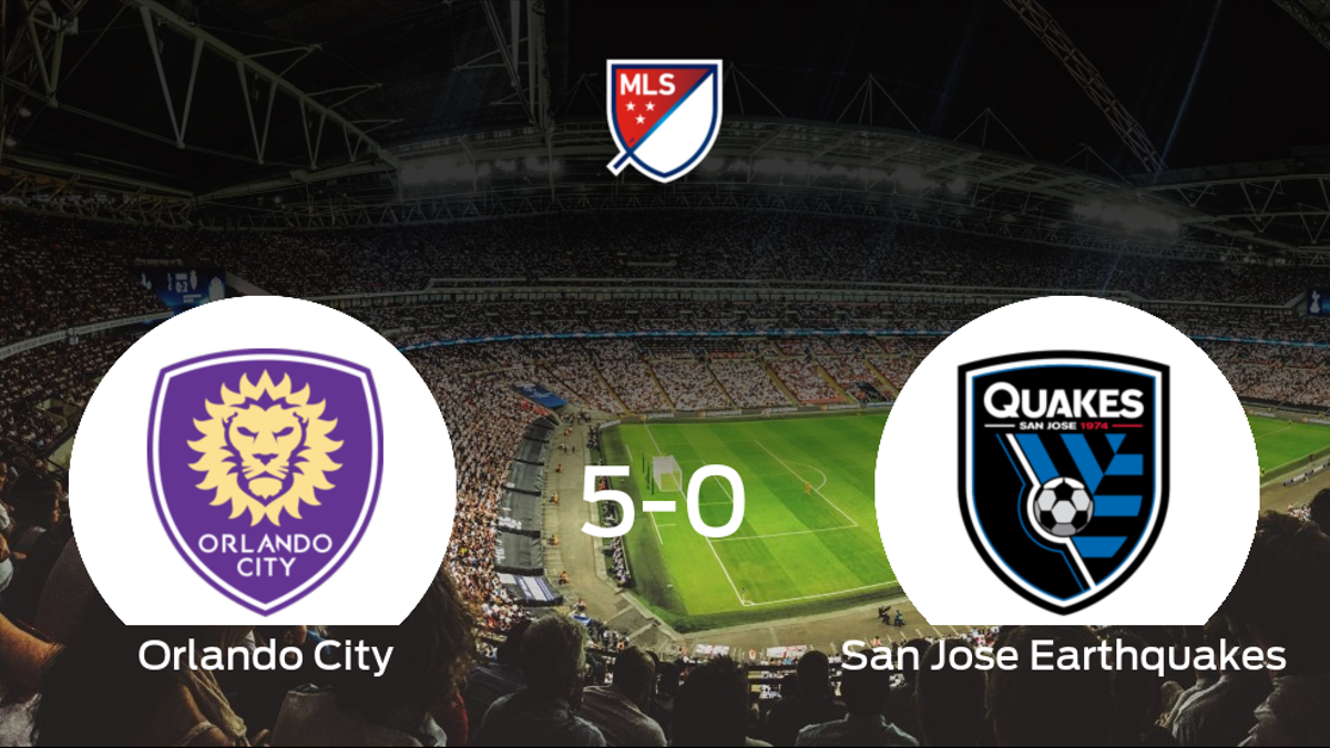 El Orlando City se queda con los tres puntos frente al San Jose Earthquakes (5-0)