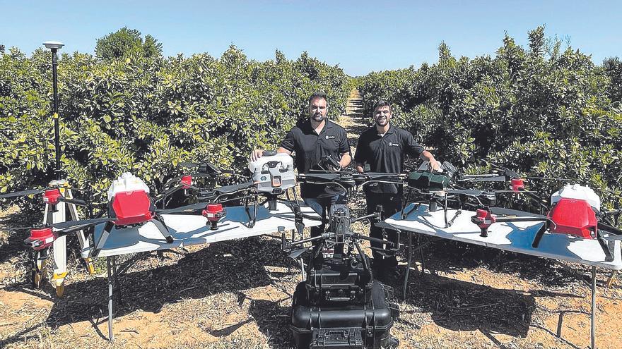 Agricultura de precisión con drones e insectos