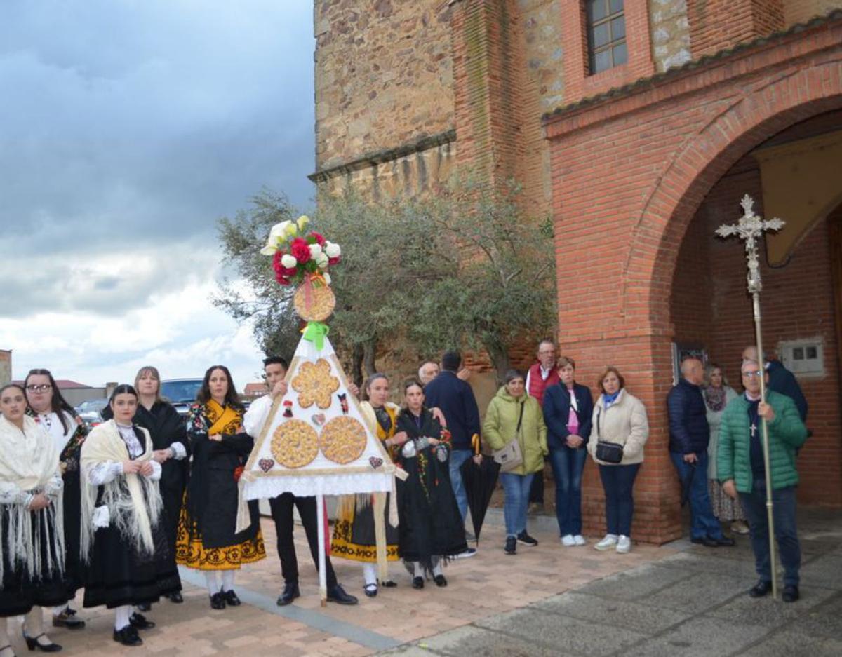 Santa Cristina rinde honor al Cristo