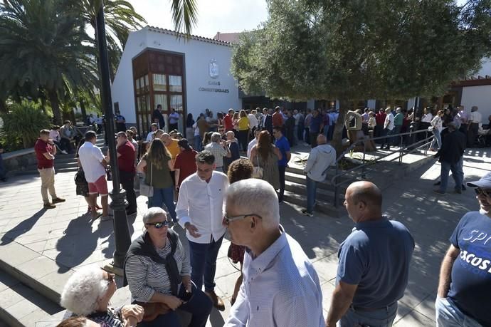 15-06-2019 SANTA LUCIA DE TIRAJANA. Santiago Miguel Rodríguez es el nuevo alcalde de Santa Lucía  | 15/06/2019 | Fotógrafo: Andrés Cruz