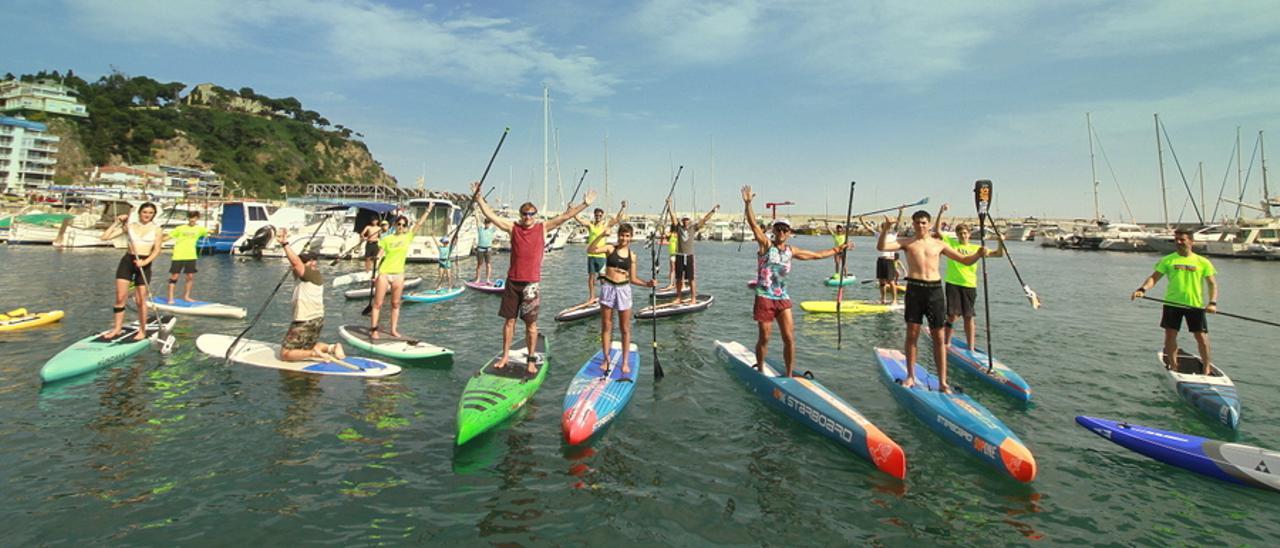 Aquest cap de setmana Blanes és la capital internacional del Paddle Surf