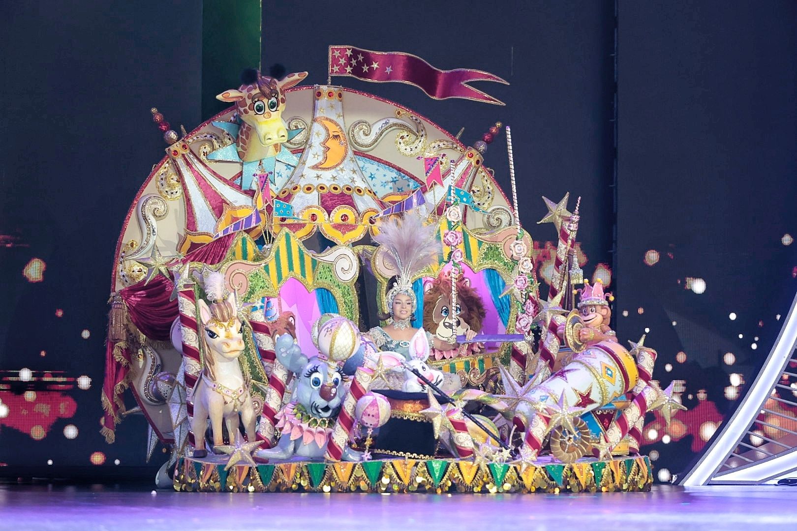 Gala de elección de la reina infantil del Carnaval de Santa Cruz de Tenerife 2022