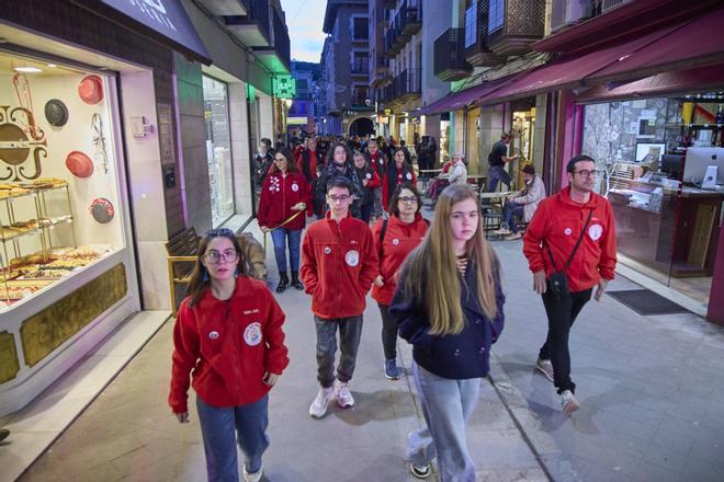 Cercavila de colles de Carnestoltes a Santt Feliu de Guíxols