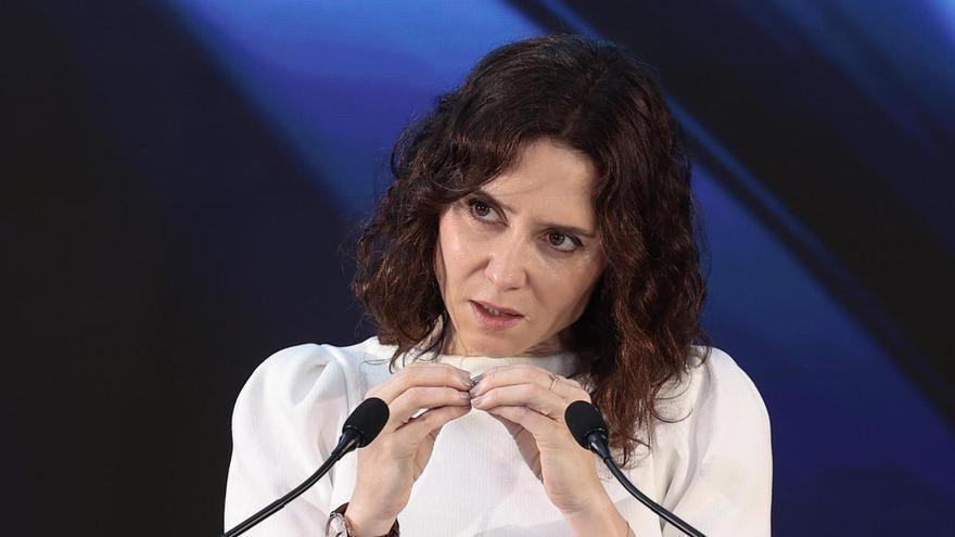 Ayuso critica a quienes buscan 