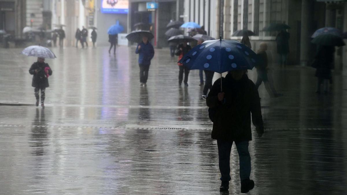 Alerta por lluvias y tormentas.