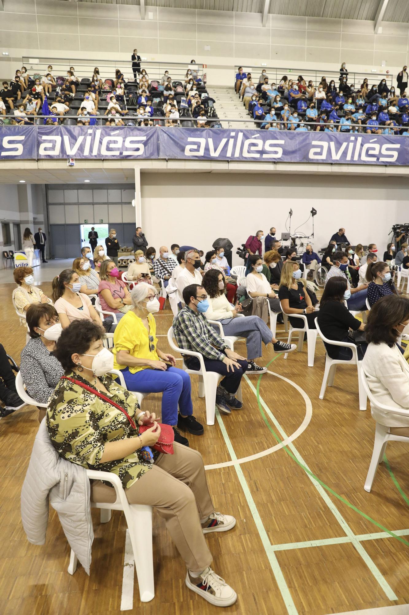 Teresa Perales, en Avilés