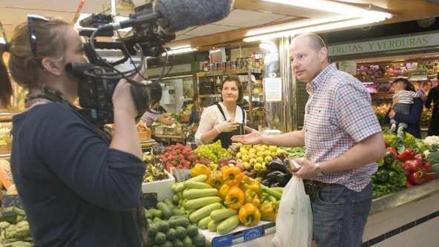 La BBC rueda fruta y verdura en Alicante