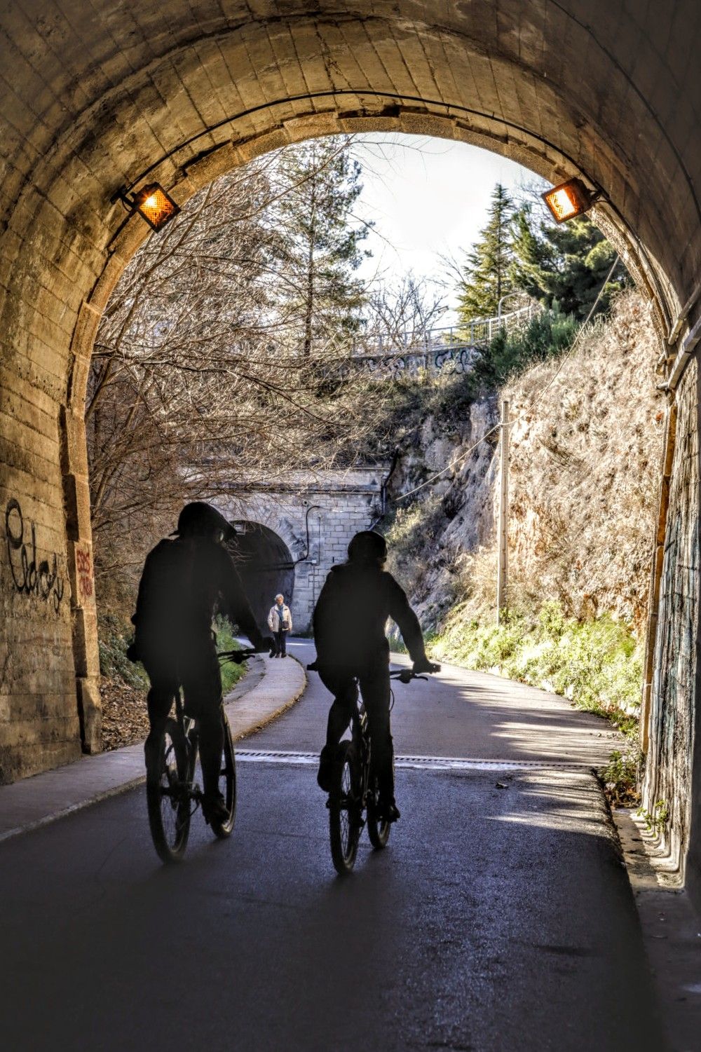 La Vía Verde de Alcoy es ideal para hacer andando o en bicicleta.