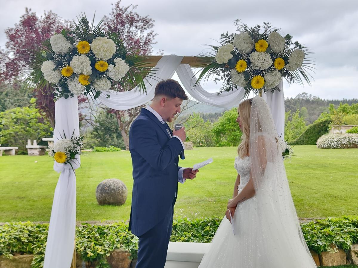La boda de Alejandro Casal Melendi y Andrea García Cifuentes, en imágenes La boda de Alejandro Casal Melendi y Andrea García Cifuentes, en imágenes