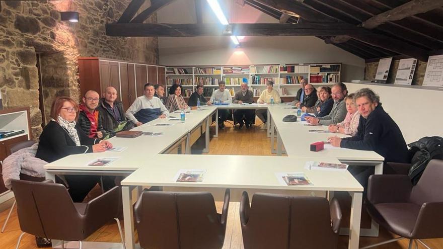 Reunión de la Asociación de Caminos Vía de la Plata en Lalín (Pontevedra). | Cedida