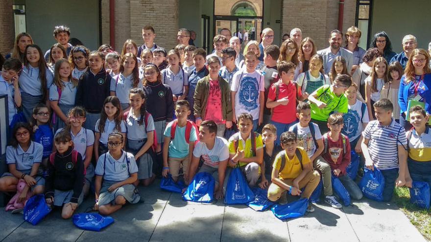 El colegio Nuestra Señora de los Ángeles gana el premio  &quot;Hacia una economía circular: por una Europa sin residuos&quot;