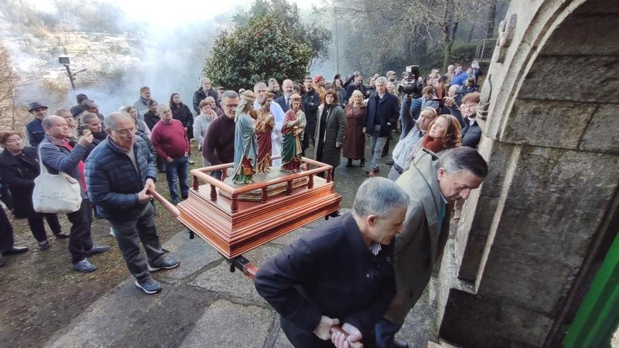 La Romaría de Santos Reis vuelve a lucir