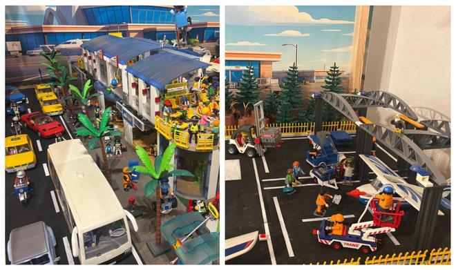 Galería de fotos: Una asociación con el Premio Guinness de los clicks transforma el Aeropuerto de Castellón en versión Playmobil