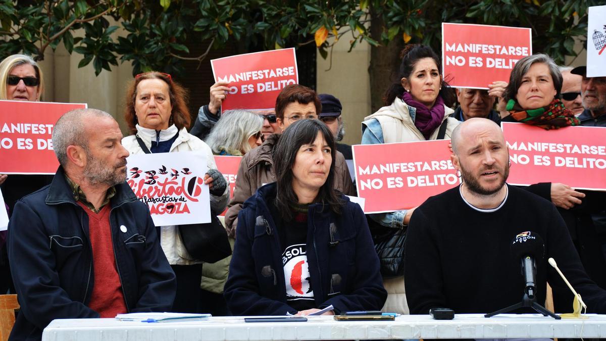 En imágenes | Los 6 de Zaragoza piden el indulto