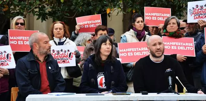 En imágenes | Los 6 de Zaragoza piden el indulto