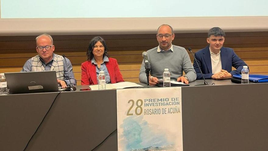 Manuel Jesús Álvarez y Xuan Niembro reciben sus premios de investigación Rosario de Acuña: "Son trabajos de gran nivel"