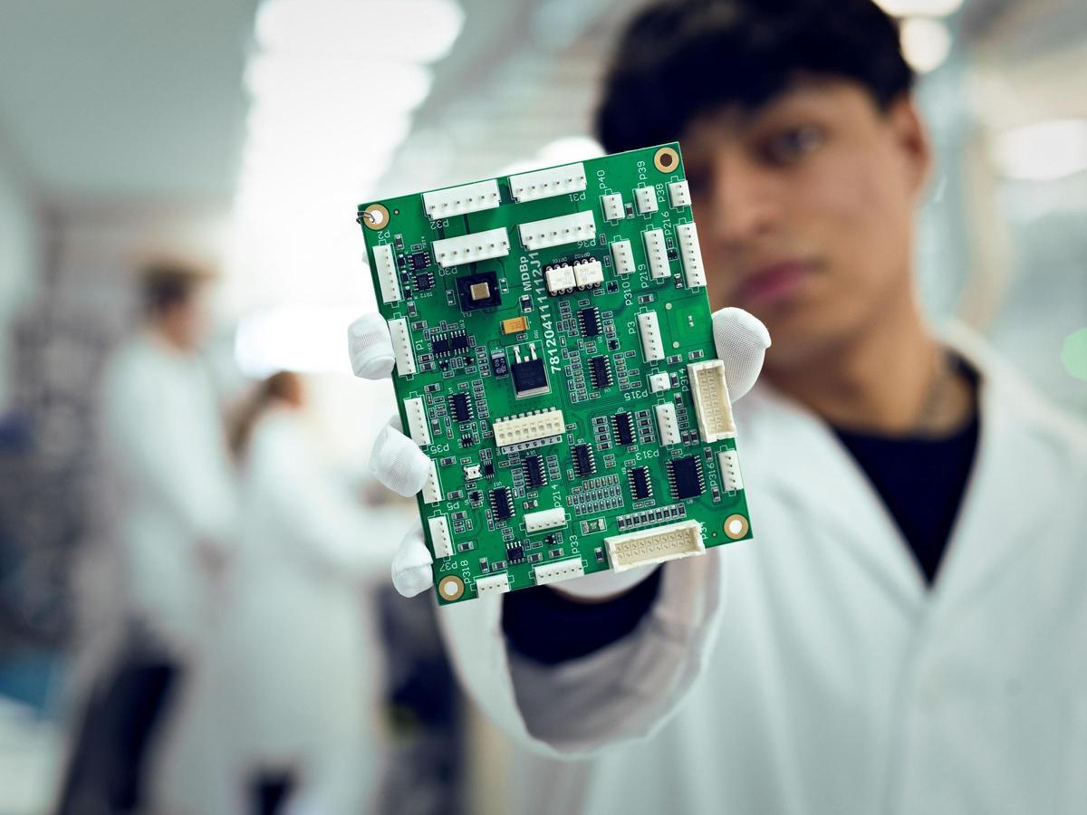 Uno de los circuitos fabricados por Taia.