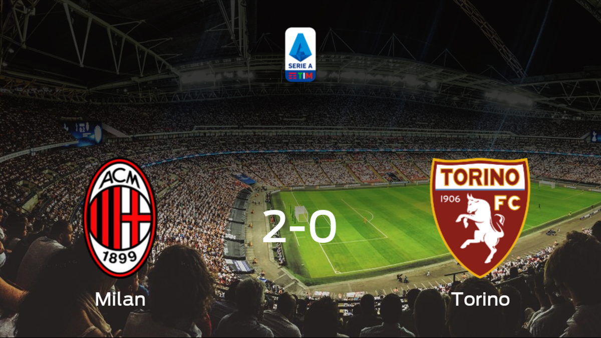El AC Milan consigue la victoria en casa frente al Torino (2-0)